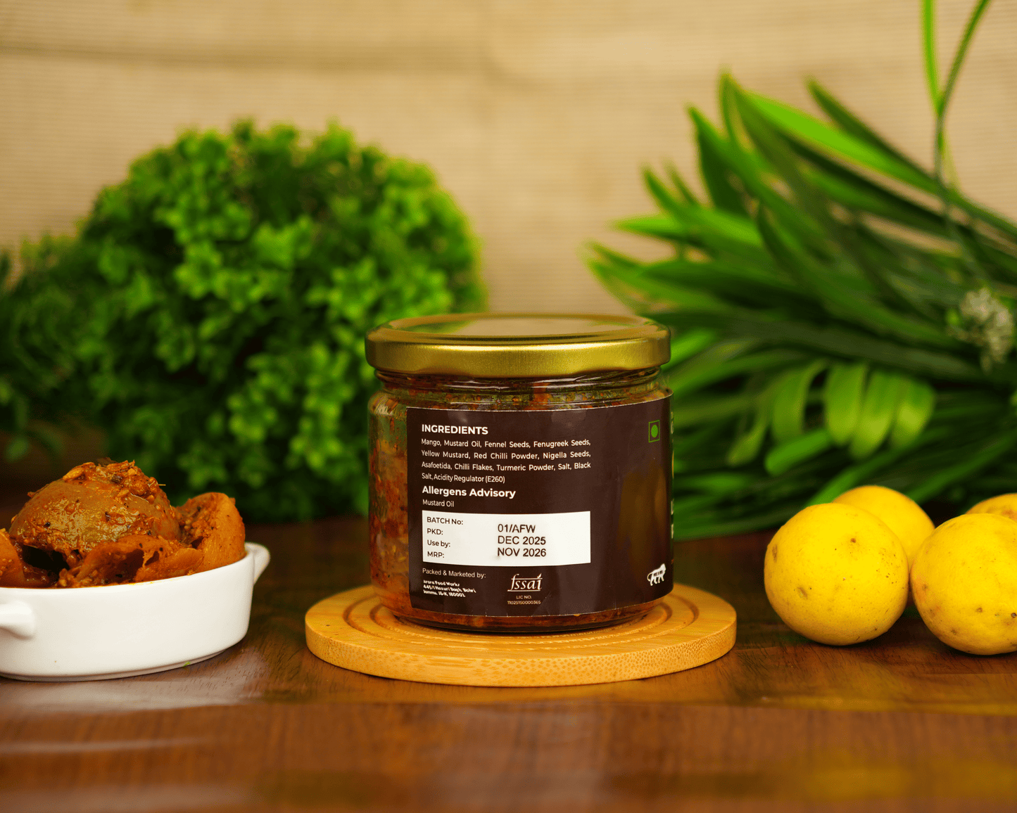 Lemon Pickle (In Oil)