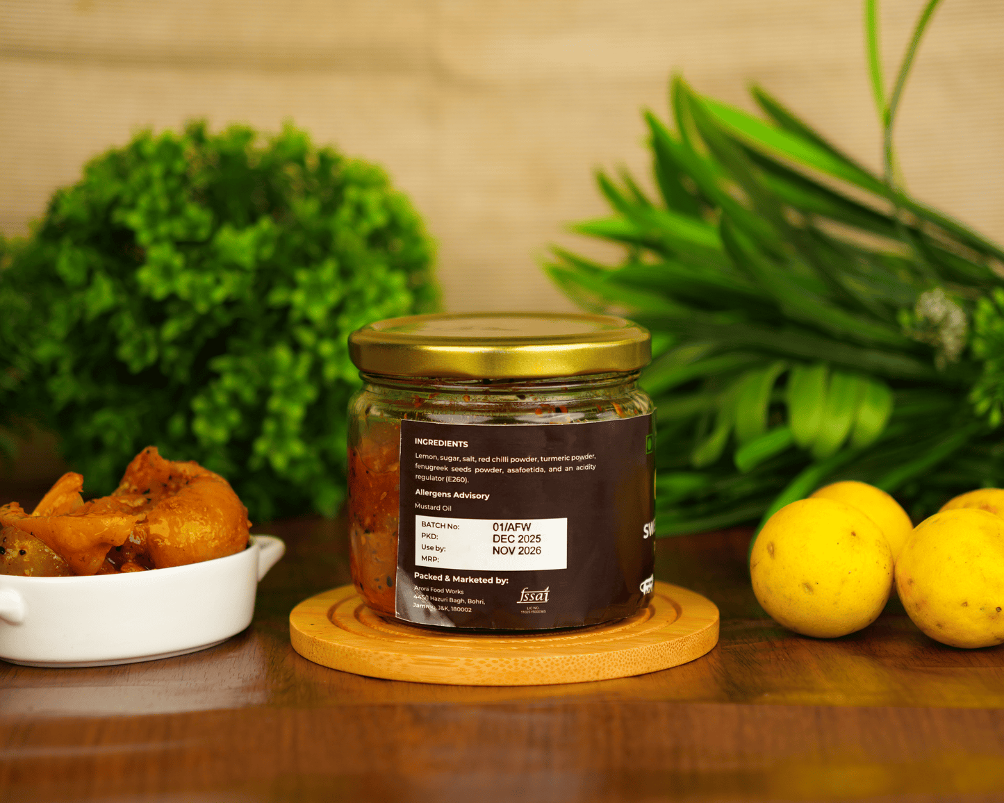 Sweet Lemon Pickle